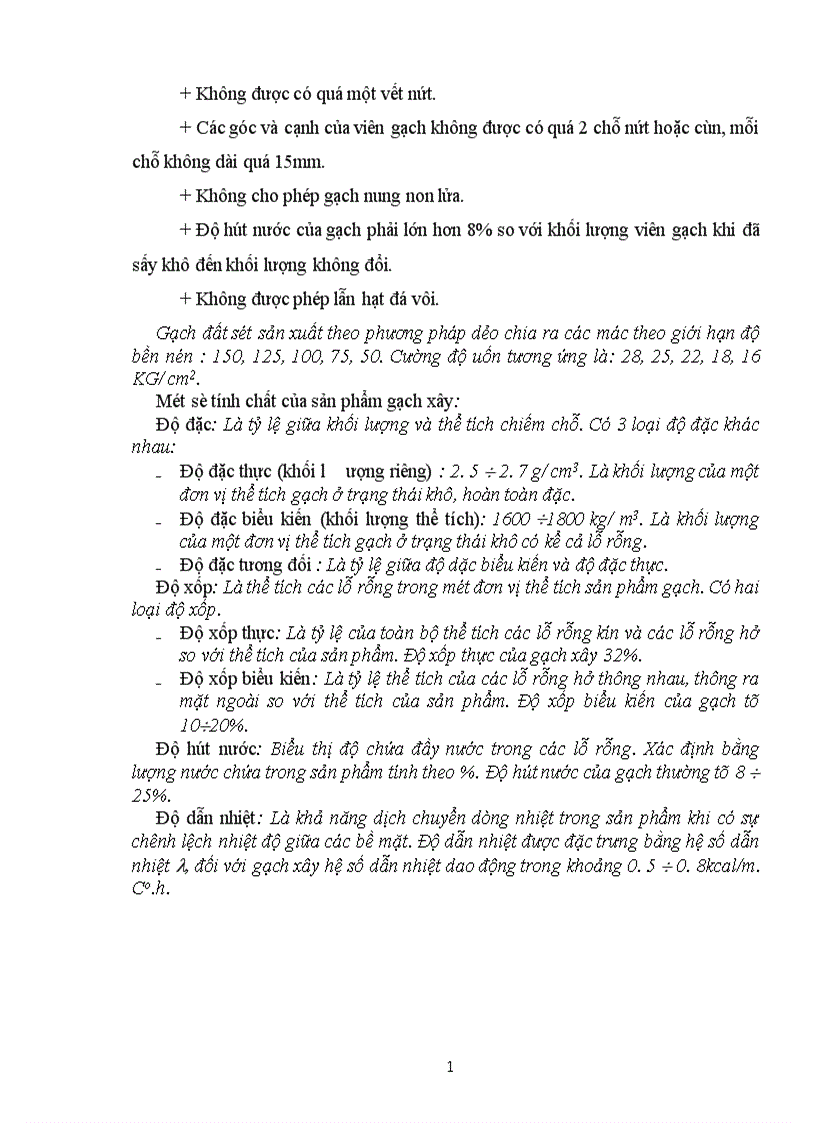 image for page Các tính chất công nghệ của đất sét