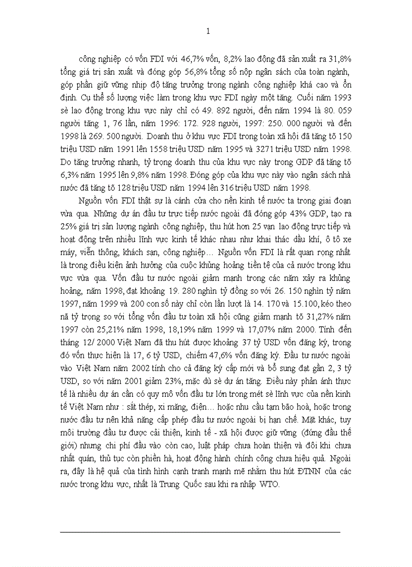 image for page Tình hình huy động vốn đầu tư phát triển ở Việt Nam 1