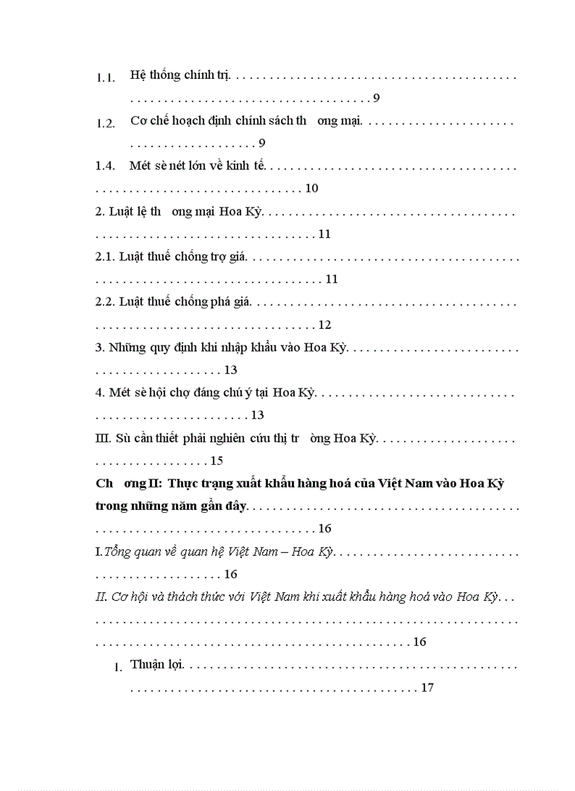 image for page Thực trạng xuất khẩu hàng hoá của Việt Nam vào Hoa Kỳ trong những năm gần đây 1