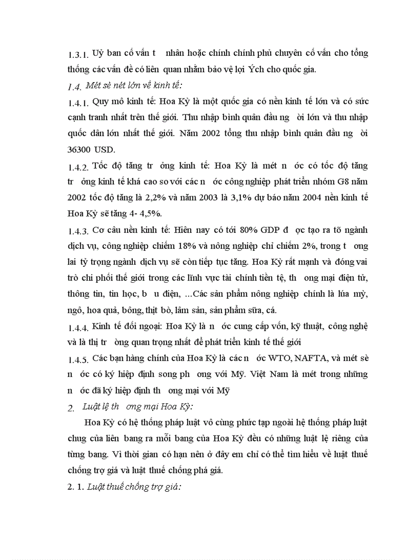 image for page Thực trạng xuất khẩu hàng hoá của Việt Nam vào Hoa Kỳ trong những năm gần đây 1