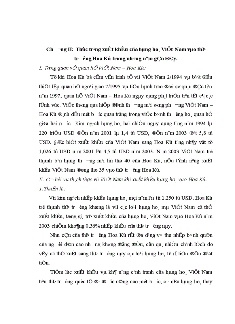 image for page Thực trạng xuất khẩu hàng hoá của Việt Nam vào Hoa Kỳ trong những năm gần đây 1