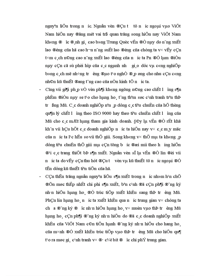 image for page Thực trạng xuất khẩu hàng hoá của Việt Nam vào Hoa Kỳ trong những năm gần đây 1