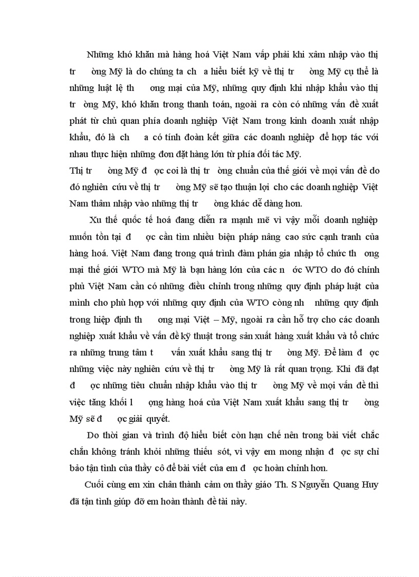 image for page Thực trạng xuất khẩu hàng hoá của Việt Nam vào Hoa Kỳ trong những năm gần đây 1