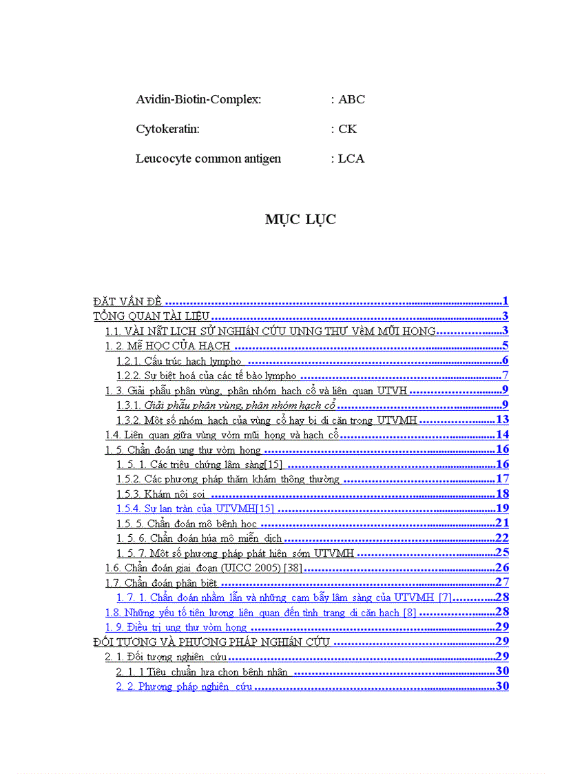 image for page Nghiên cứu đặc điểm lâm sàng mô bệnh học chẩn đoán hình ảnh của hạch cổ di căn trong ung thư vòm mũi họng
