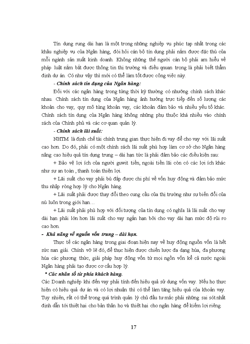 image for page Giải pháp nâng cao hiệu quả tín dụng trung dài hạn tại ngân hàng ĐT PT Hải Dương Chi nhánh Hoàng Thạch