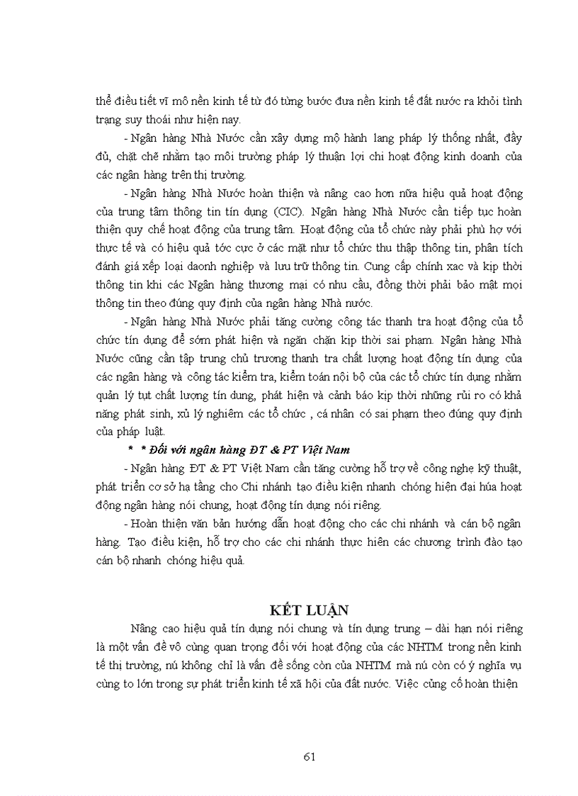 image for page Giải pháp nâng cao hiệu quả tín dụng trung dài hạn tại ngân hàng ĐT PT Hải Dương Chi nhánh Hoàng Thạch