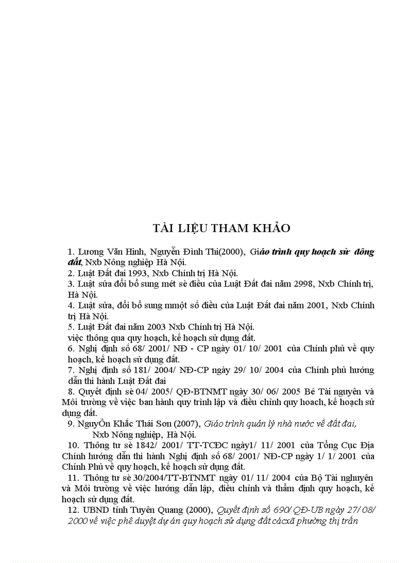 image for page Đánh giá công tác thực hiện quy hoạch sử dụng đất của UBND xã phúc sơn huyện Chiêm Hoá tỉnh Tuyên Quang giai đoạn 2005 2008