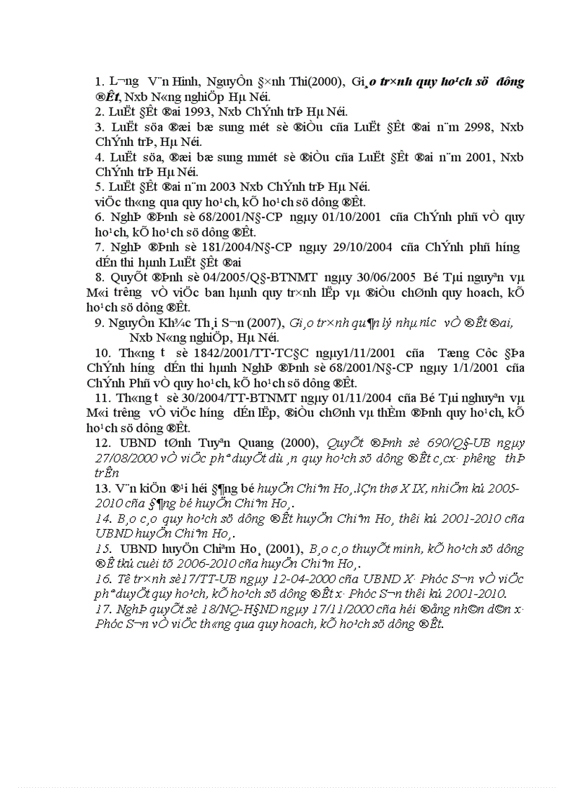 image for page Đánh giá công tác thực hiện quy hoạch sử dụng đất của UBND xã phúc sơn huyện Chiêm Hoá tỉnh Tuyên Quang giai đoạn 2005 2008