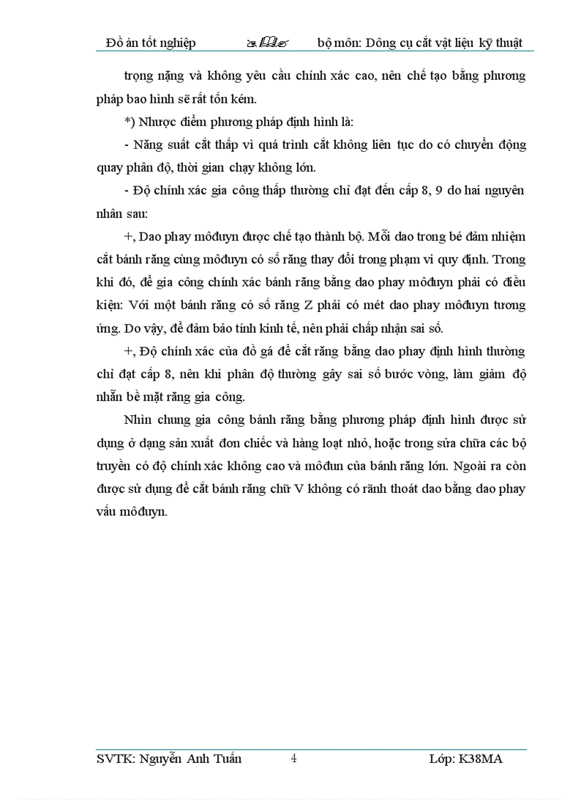 image for page Thiết kế và lập qui trình chế tạo Dao Xọc răng trong