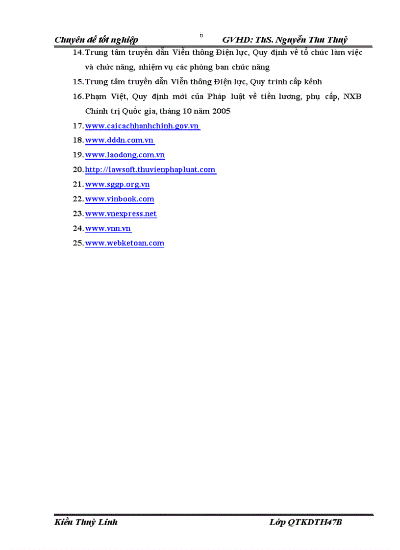 image for page Hoàn thiện công tác trả lương trả thưởng tại Trung tâm truyền dẫn Viễn thông Điện lực