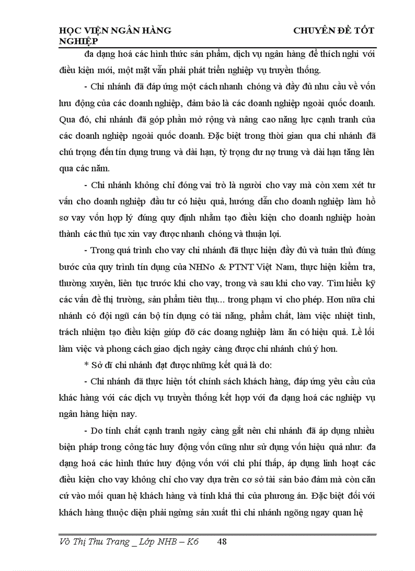 image for page Giải pháp nâng cao chất lượng tín dụng tại chi nhánh NHNo PTNT Quận Thanh Xuân