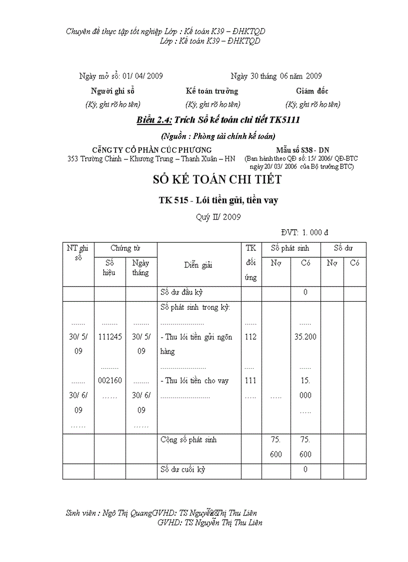 image for page Kế toán doanh thu chi phí và xác định kết quả kinh doanh tại Công ty cổ phần Cúc Phương