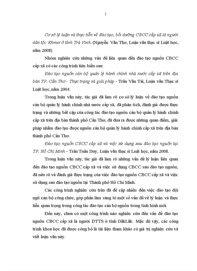image for page Đào tạo nguồn cán bộ công chức cấp xã là người dân tộc thiểu số ở tỉnh DăkLăk