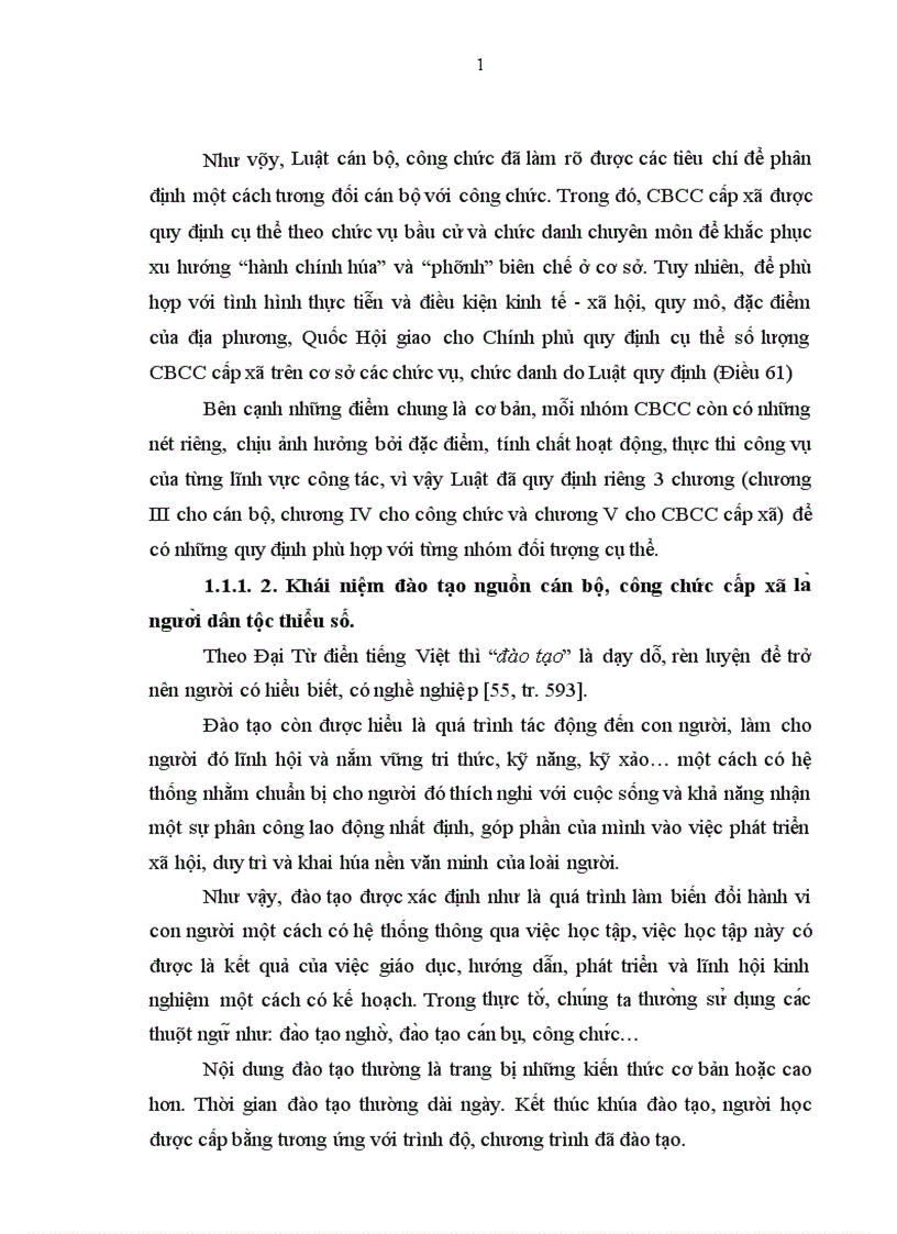 image for page Đào tạo nguồn cán bộ công chức cấp xã là người dân tộc thiểu số ở tỉnh DăkLăk