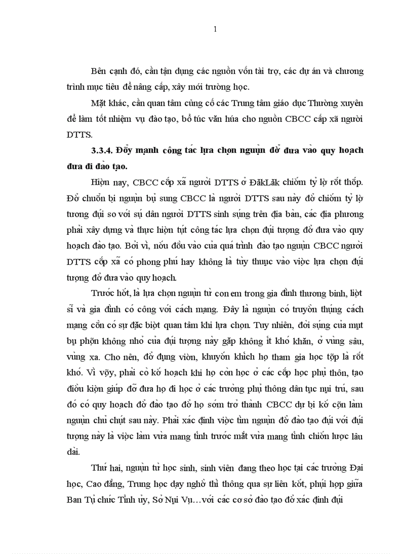 image for page Đào tạo nguồn cán bộ công chức cấp xã là người dân tộc thiểu số ở tỉnh DăkLăk