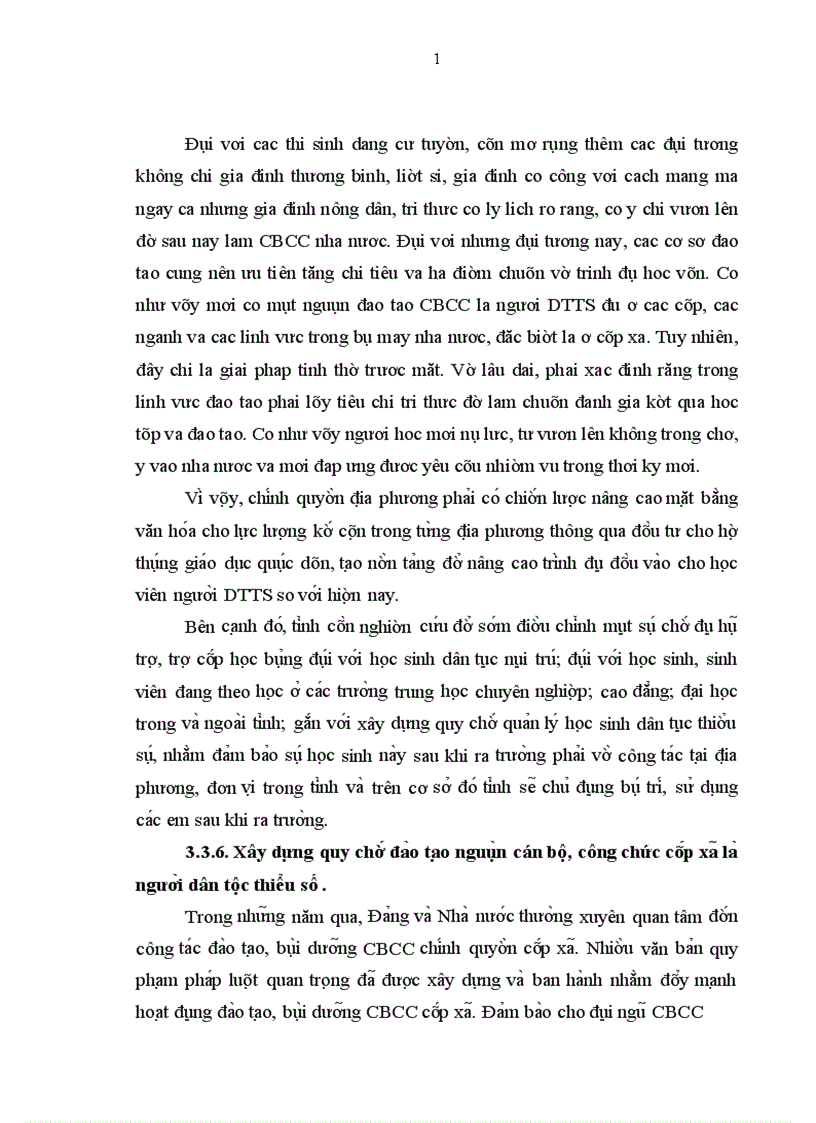 image for page Đào tạo nguồn cán bộ công chức cấp xã là người dân tộc thiểu số ở tỉnh DăkLăk