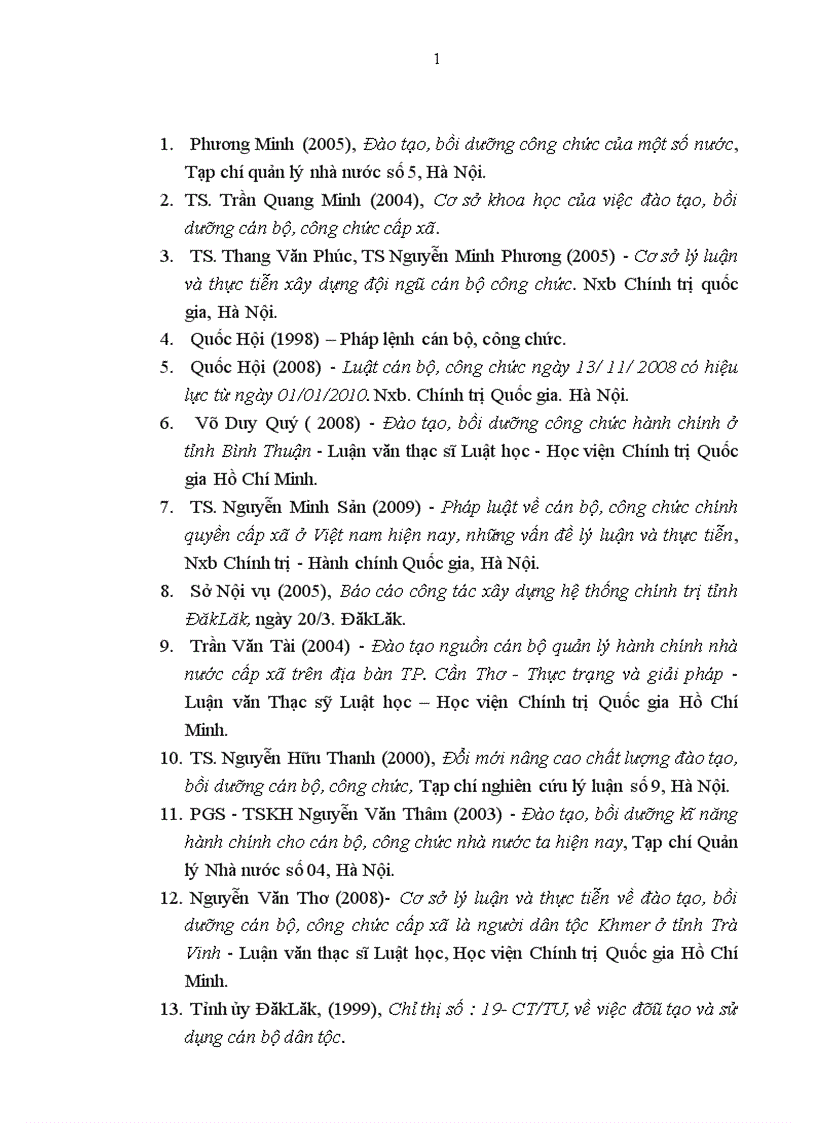 image for page Đào tạo nguồn cán bộ công chức cấp xã là người dân tộc thiểu số ở tỉnh DăkLăk