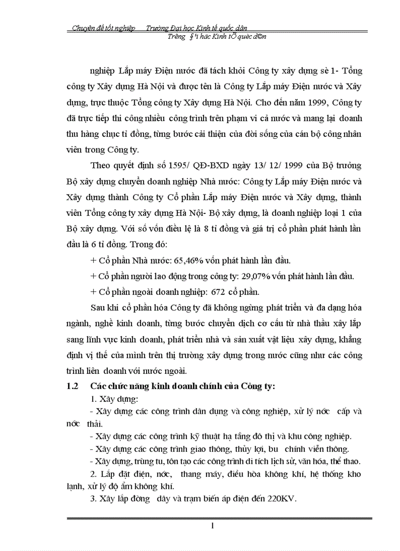 image for page Hoàn thiện hạch toán nguyên vật liệu tại công ty cổ phần lắp máy điện nước và xây dựng 1