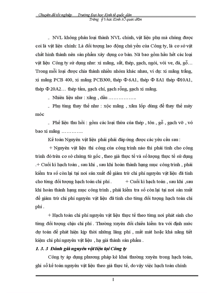 image for page Hoàn thiện hạch toán nguyên vật liệu tại công ty cổ phần lắp máy điện nước và xây dựng 1
