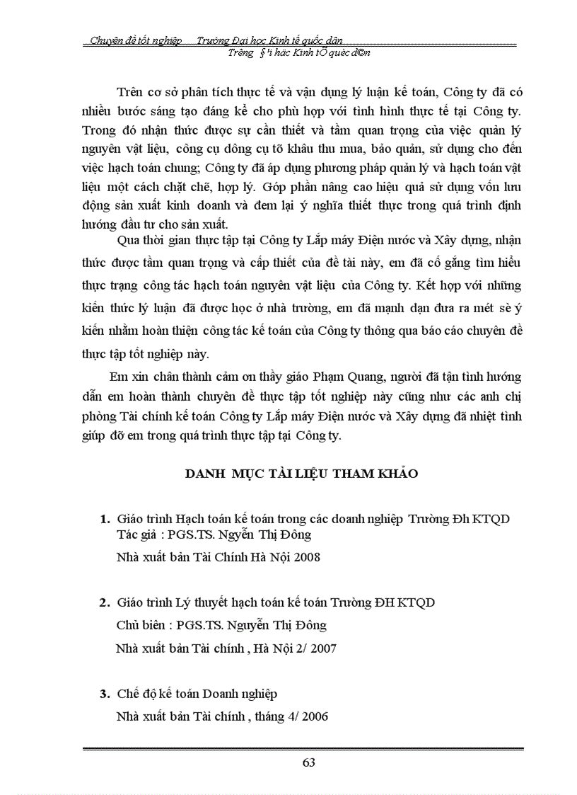 image for page Hoàn thiện hạch toán nguyên vật liệu tại công ty cổ phần lắp máy điện nước và xây dựng 1