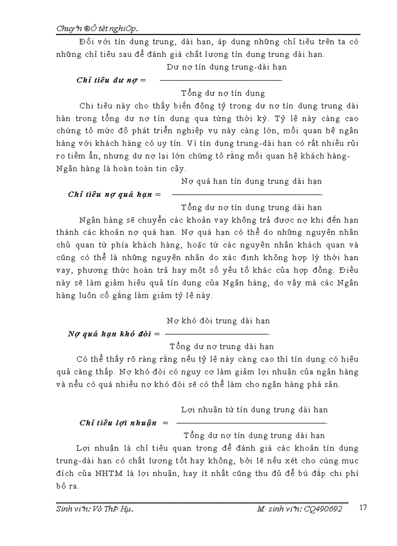 image for page Nâng cao chất lượng tín dụng trung và dài hạn tại Chi nhánh NHNo PTNT Thăng Long
