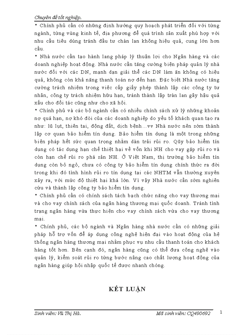 image for page Nâng cao chất lượng tín dụng trung và dài hạn tại Chi nhánh NHNo PTNT Thăng Long