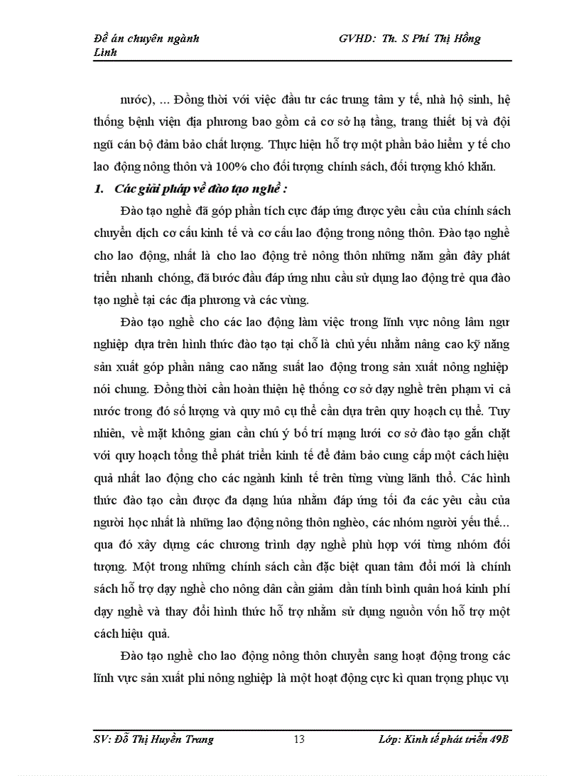 image for page Giải pháp nâng cao chất lượng lao động nông thôn Việt Nam giai đoạn 2011 2015