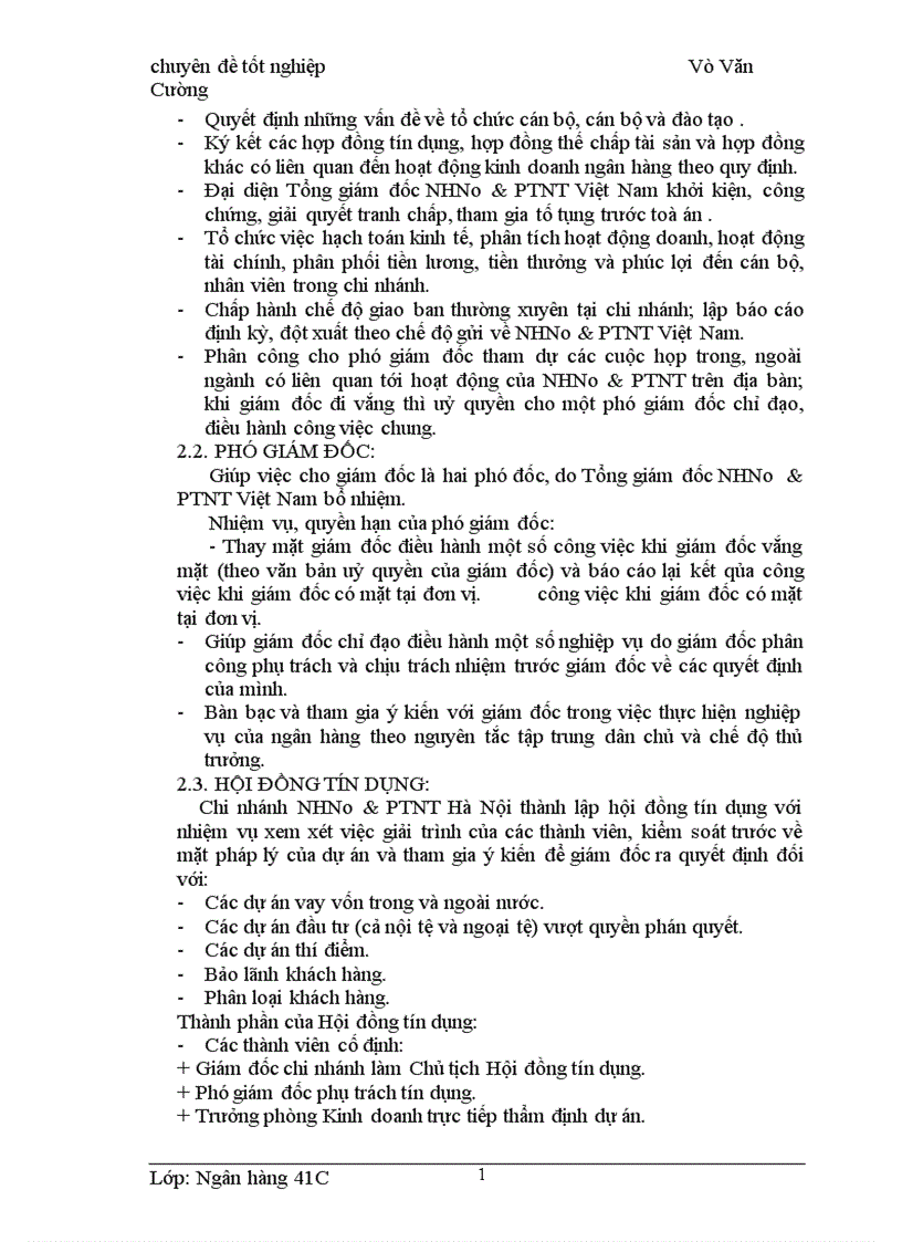 image for page Giải pháp nâng cao chất lượng tín dụng trung và dài hạn tại NHNo PTNT Hà Nội 1