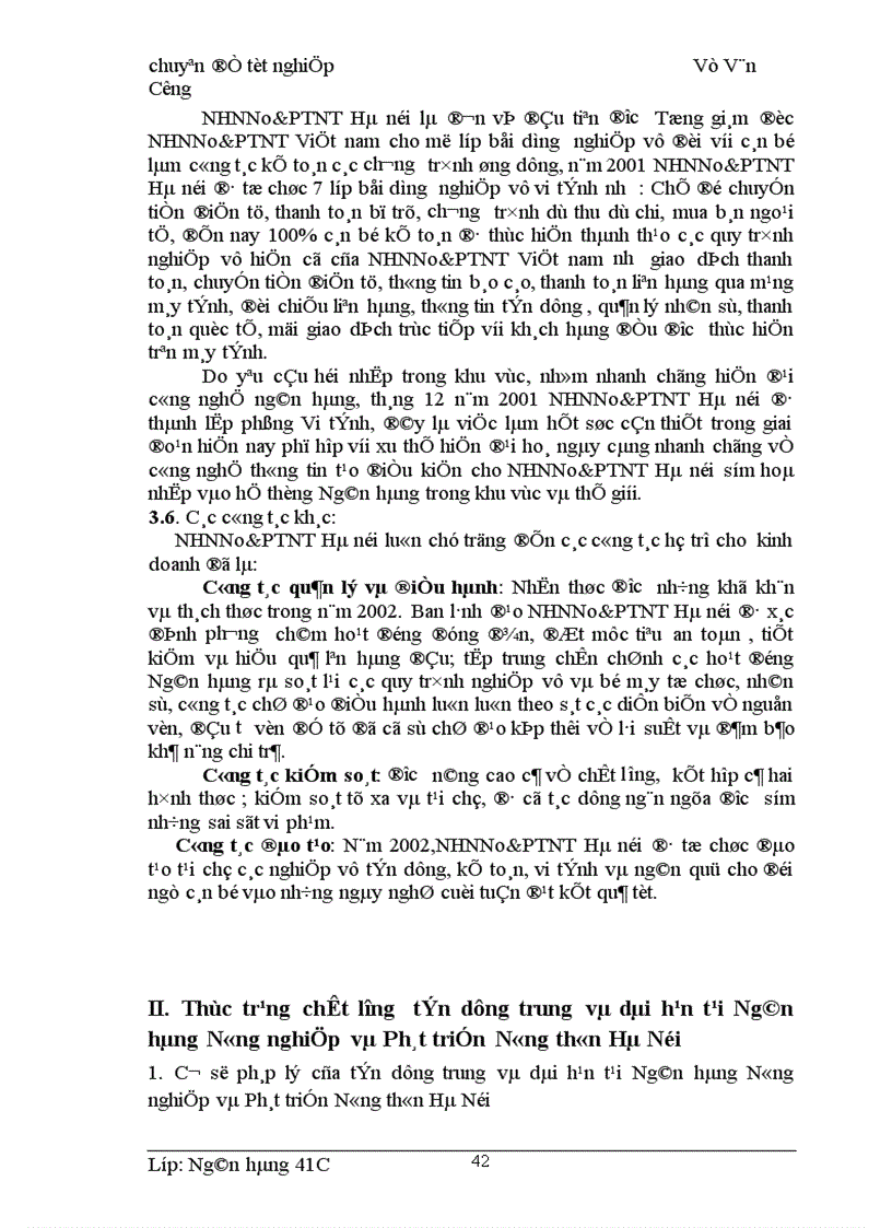 image for page Giải pháp nâng cao chất lượng tín dụng trung và dài hạn tại NHNo PTNT Hà Nội 1