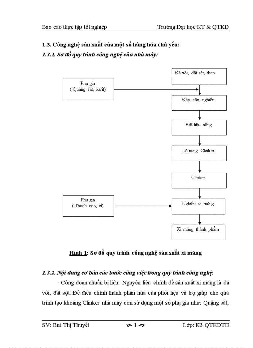 image for page Phân tích hoạt động sản xuất kinh doanh của nhà máy xi măng Lưu Xá