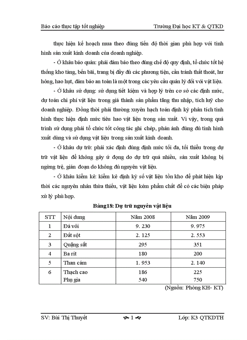 image for page Phân tích hoạt động sản xuất kinh doanh của nhà máy xi măng Lưu Xá