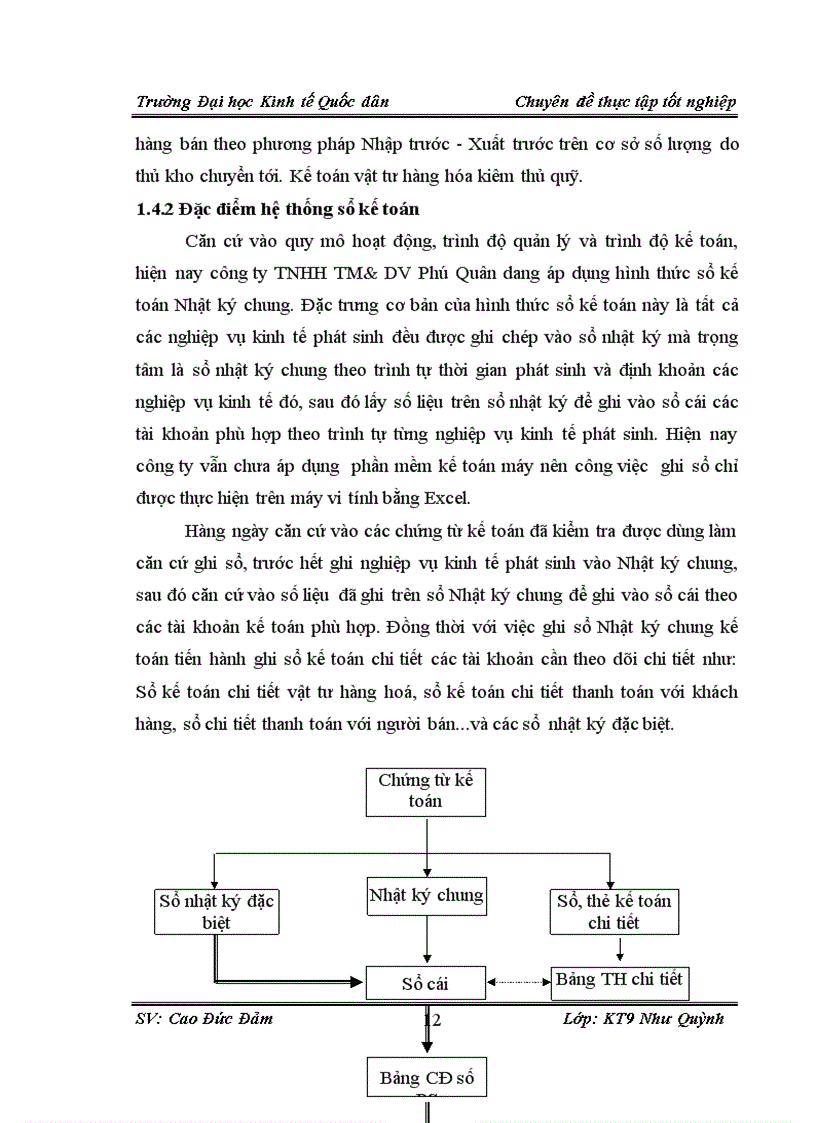 image for page Kế toán bán hàng và xác định kết quả kinh doanh tại công ty TNHH Thương mại và dịch vụ Phú Quân