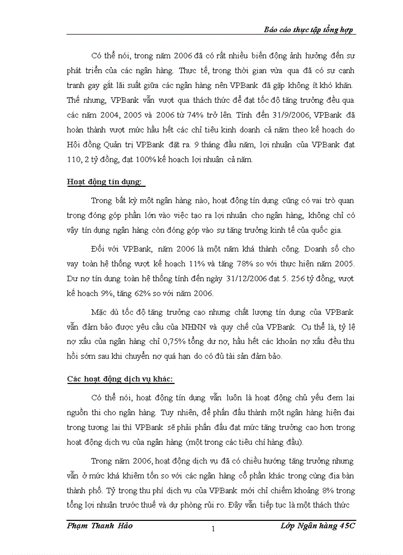 image for page Một số giải pháp góp phần phát triển hoạt động cho vay trả góp của VPBANK Hà Nội