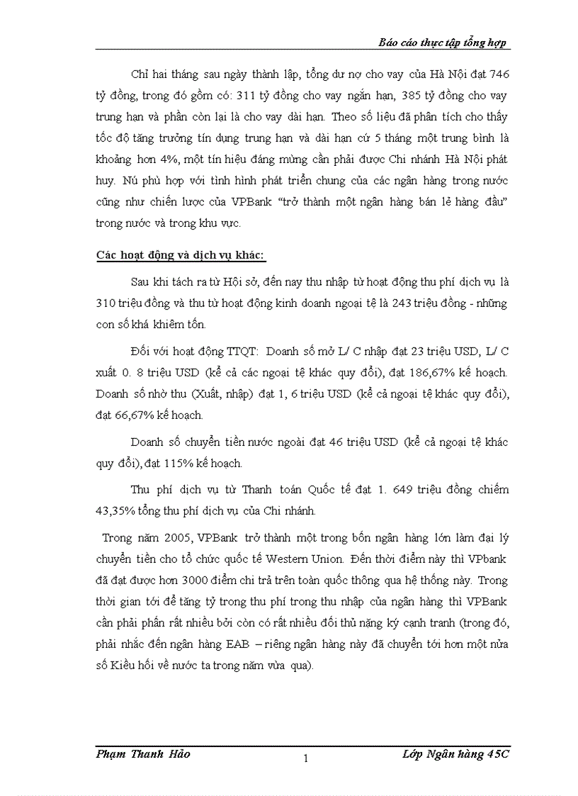 image for page Một số giải pháp góp phần phát triển hoạt động cho vay trả góp của VPBANK Hà Nội