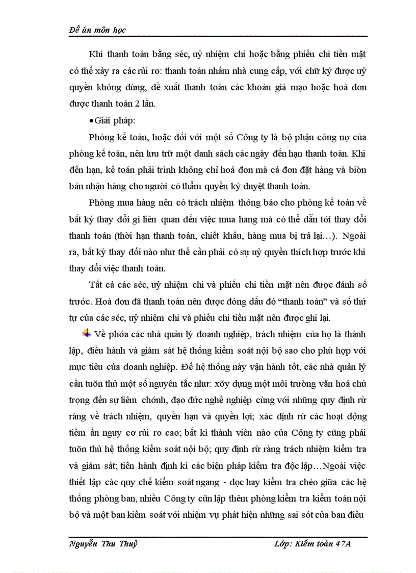 image for page Tìm hiểu về hệ thống kiểm soát nội bộ đối với chu trình mua hàng thanh toán