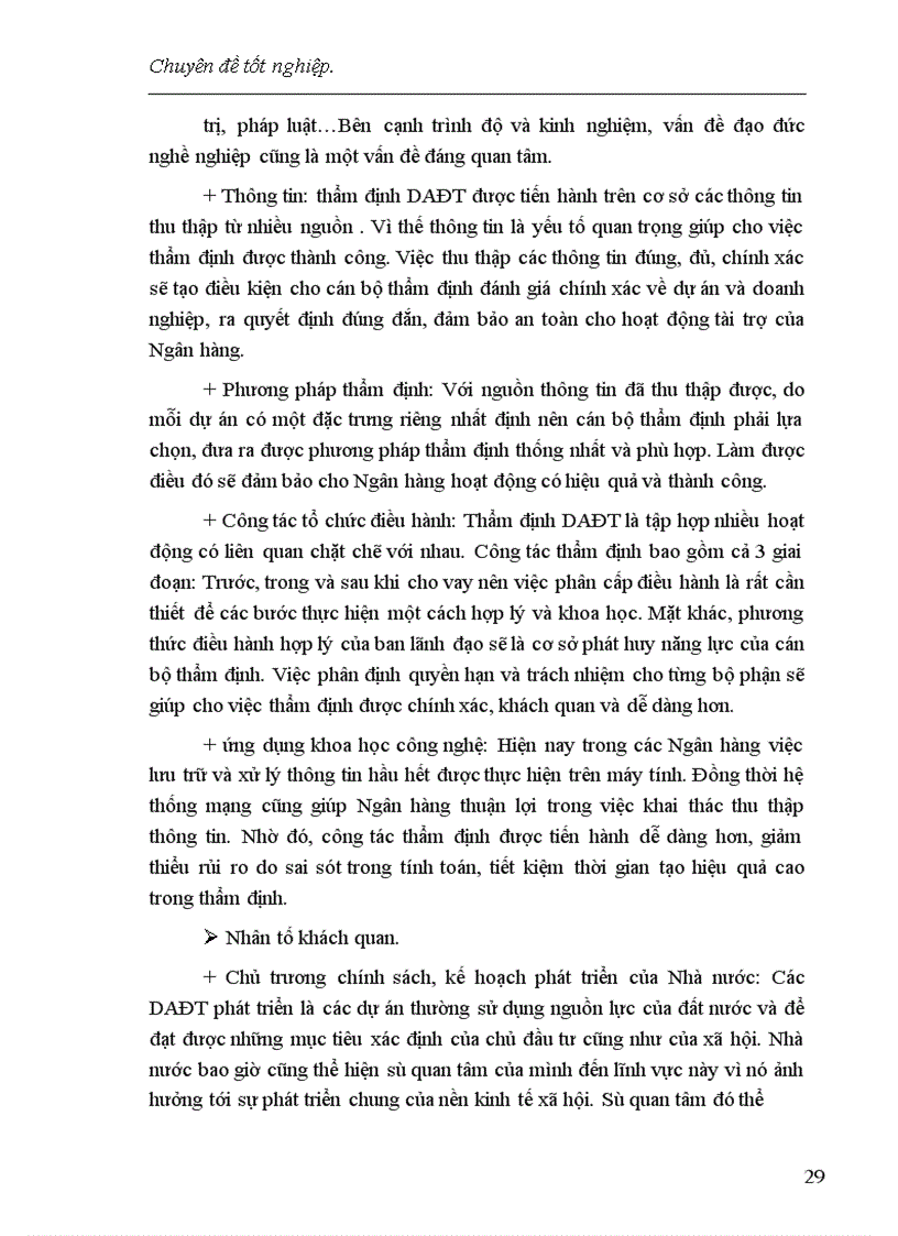 image for page Một số giải pháp nâng cao chất lượng công tác thẩm định dự án đầu tư tại chi nhánh NHCT Đống Đa 1