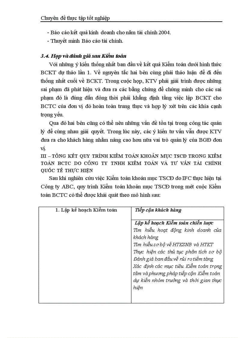 image for page Thực trạng kiểm toán khoản mục TSCĐ trong kiểm toán báo cáo tài chính do công ty TNHH Kiểm toán và Tư vấn tài chính quốc tế IFC thực hiện 1
