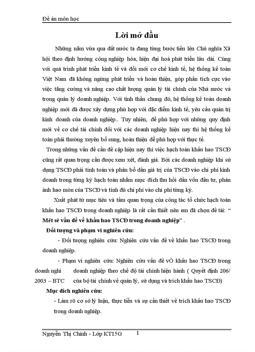 image for page Một số vấn đề về khấu hao TSCĐ trong doanh nghiệp 1