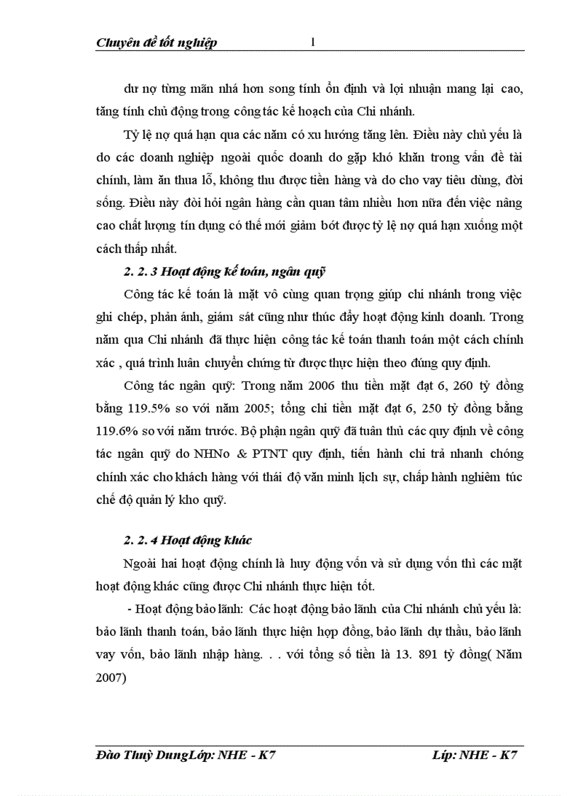 image for page Một số giải pháp nhằm tăng thu giảm chi phí nâng cao hiệu quả kinh doanh tại chi nhánh NHNo PTNT 24 Láng Hạ Hà Nội 1