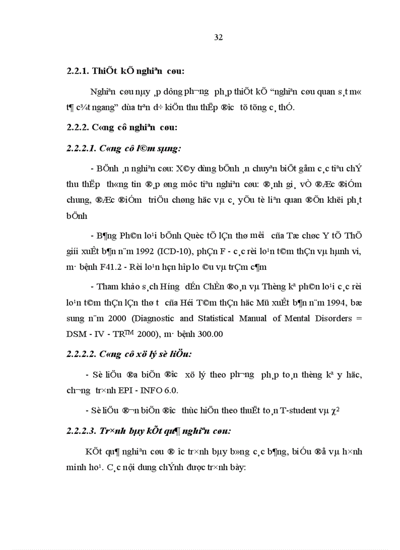 image for page Nghiên cứu đặc điểm lâm sàng rối loạn hỗn hợp lo âu và trầm cảm ở bệnh nhân điều trị nội trú