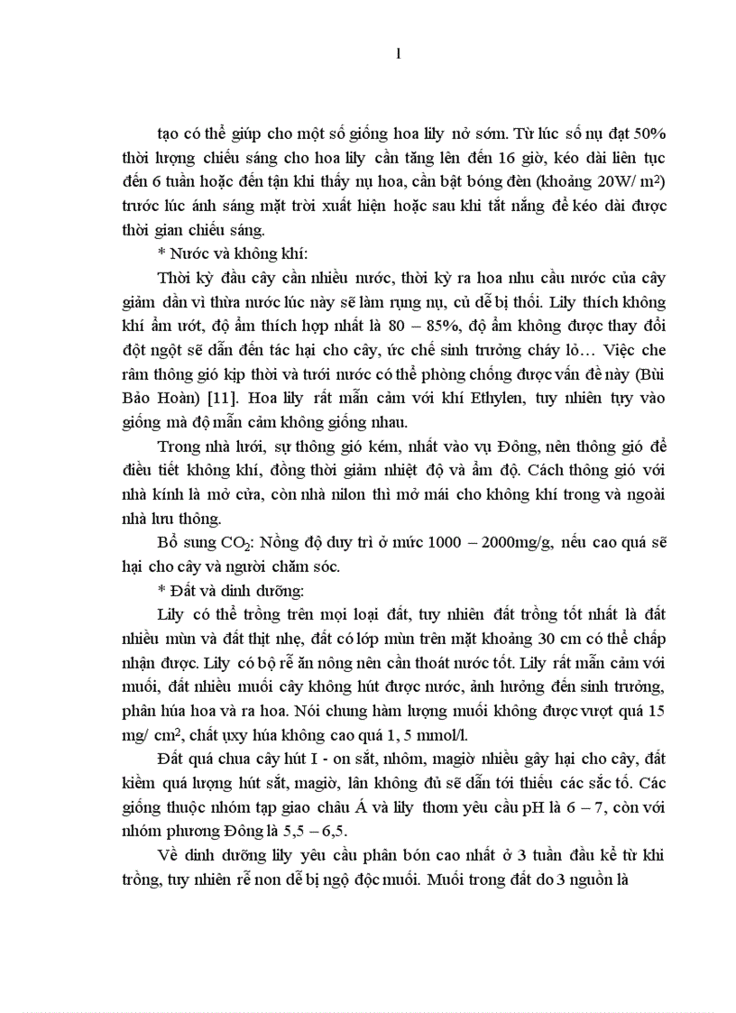 image for page Nghiên cứu ảnh hưởng của độ cao mầm củ đến năng suất chất lượng hoa lily Sorbonne trồng chậu vụ Đông Xuân 2010 2011 tại Thái Nguyên