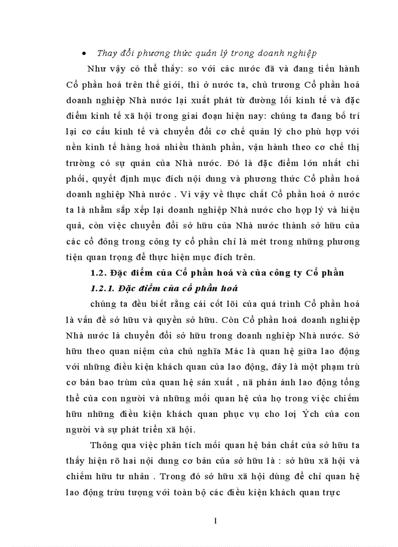 image for page Thực trạng cổ phần hoá Những kết quả tích cực và những khó khăn cần tháo gỡ 1