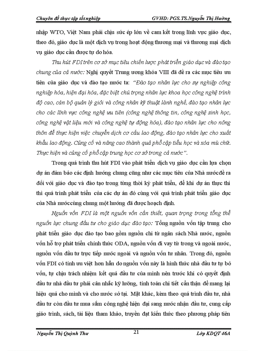 image for page Thu hút đầu tư trực tiếp nước ngoài vào phát triển lĩnh vực dịch vụ trong bối cảnh Việt Nam là thành viên chính thức của WTO