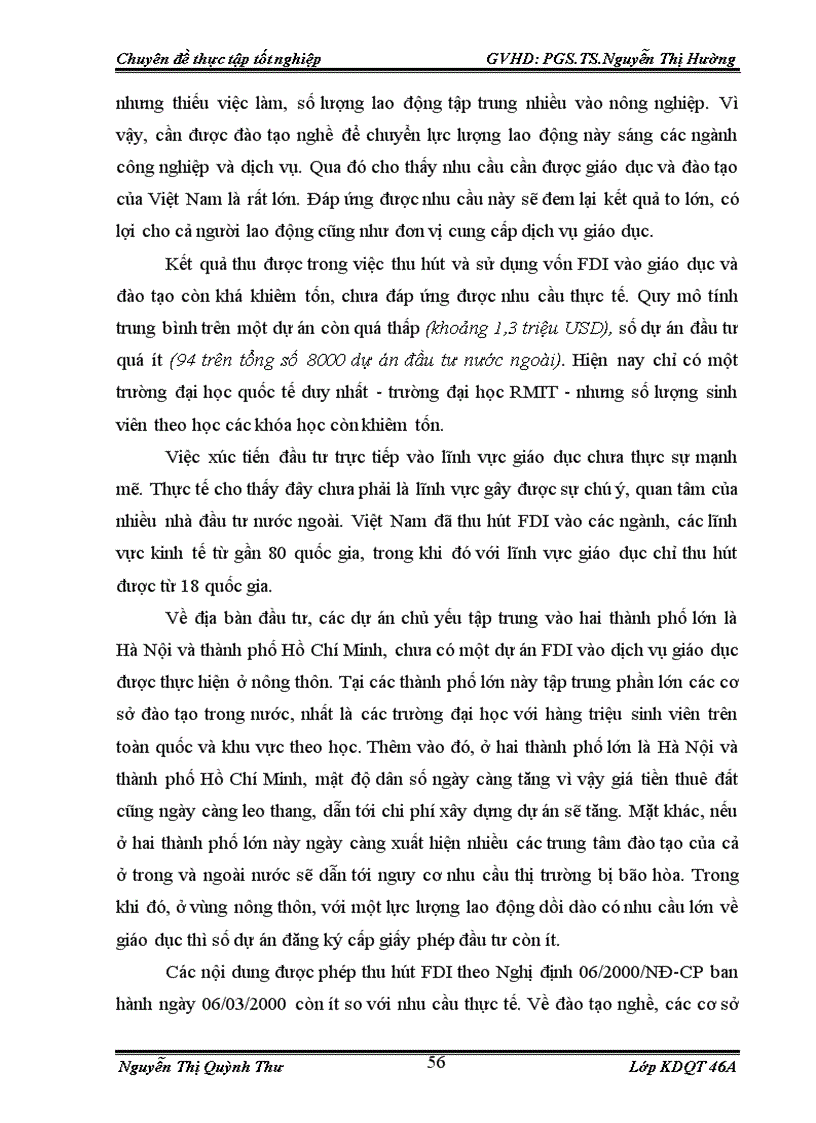 image for page Thu hút đầu tư trực tiếp nước ngoài vào phát triển lĩnh vực dịch vụ trong bối cảnh Việt Nam là thành viên chính thức của WTO