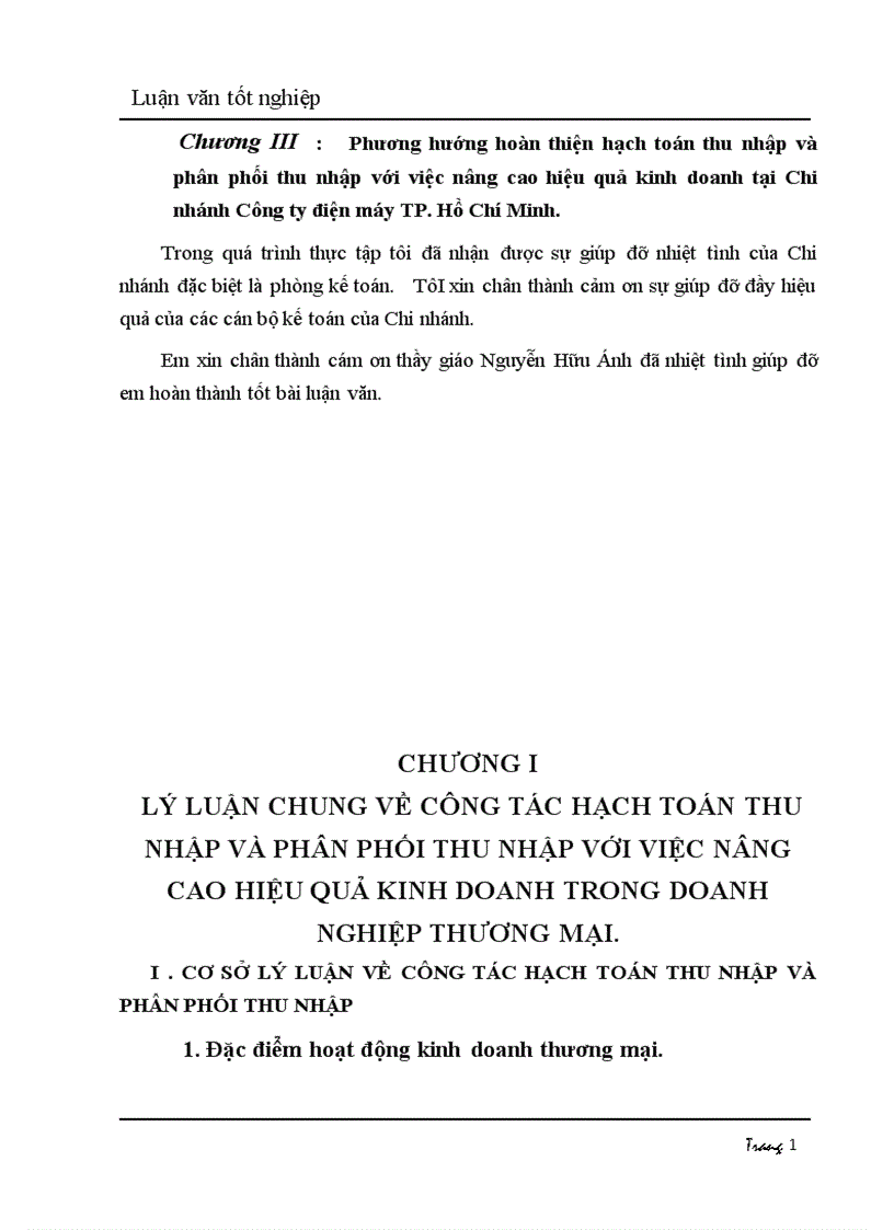 image for page Hạch toán thu nhập và phân phối thu nhập với việc nâng cao hiệu quả 1