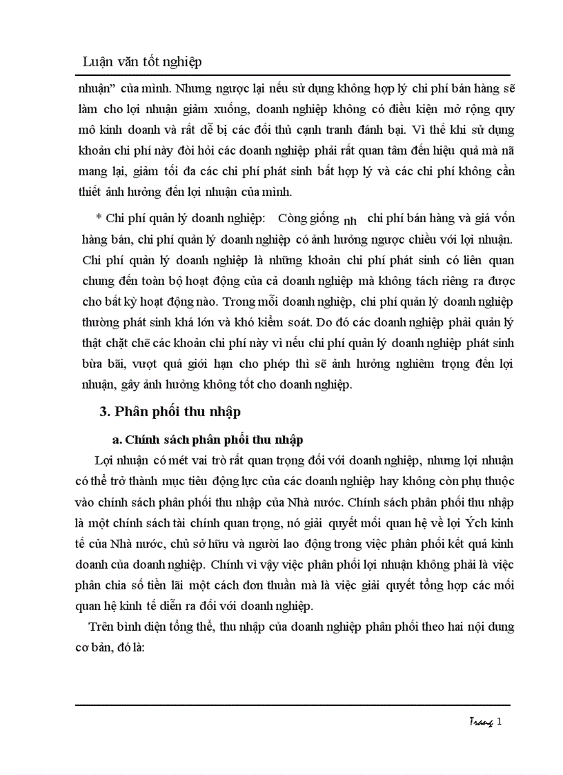 image for page Hạch toán thu nhập và phân phối thu nhập với việc nâng cao hiệu quả 1