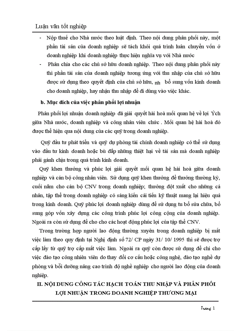 image for page Hạch toán thu nhập và phân phối thu nhập với việc nâng cao hiệu quả 1