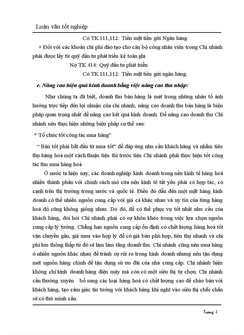 image for page Hạch toán thu nhập và phân phối thu nhập với việc nâng cao hiệu quả 1