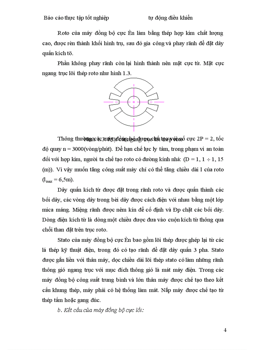 image for page Khảo sát các sơ đồ hệ thống tự kích và tự ổn định điện áp của máy phát điện đang vận hành theo công suất khác nhau 1