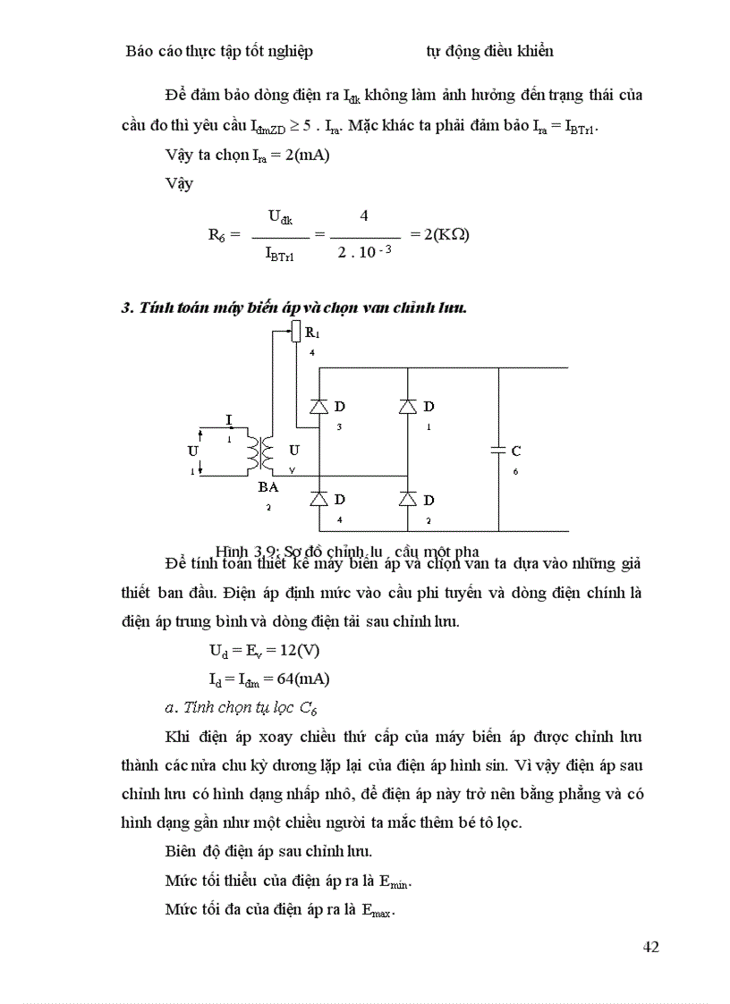 image for page Khảo sát các sơ đồ hệ thống tự kích và tự ổn định điện áp của máy phát điện đang vận hành theo công suất khác nhau 1